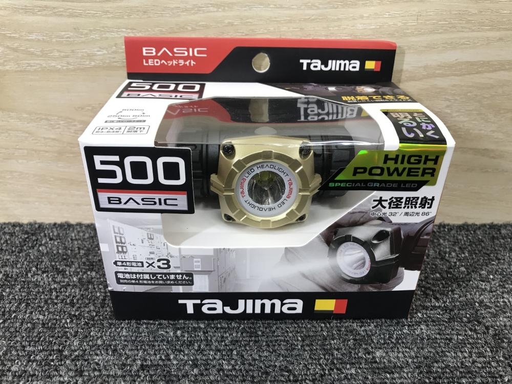 011◎未使用品・即決価格◎Tajima/タジマ LEDヘッドライト LE-M501D 500ルーメン_画像2