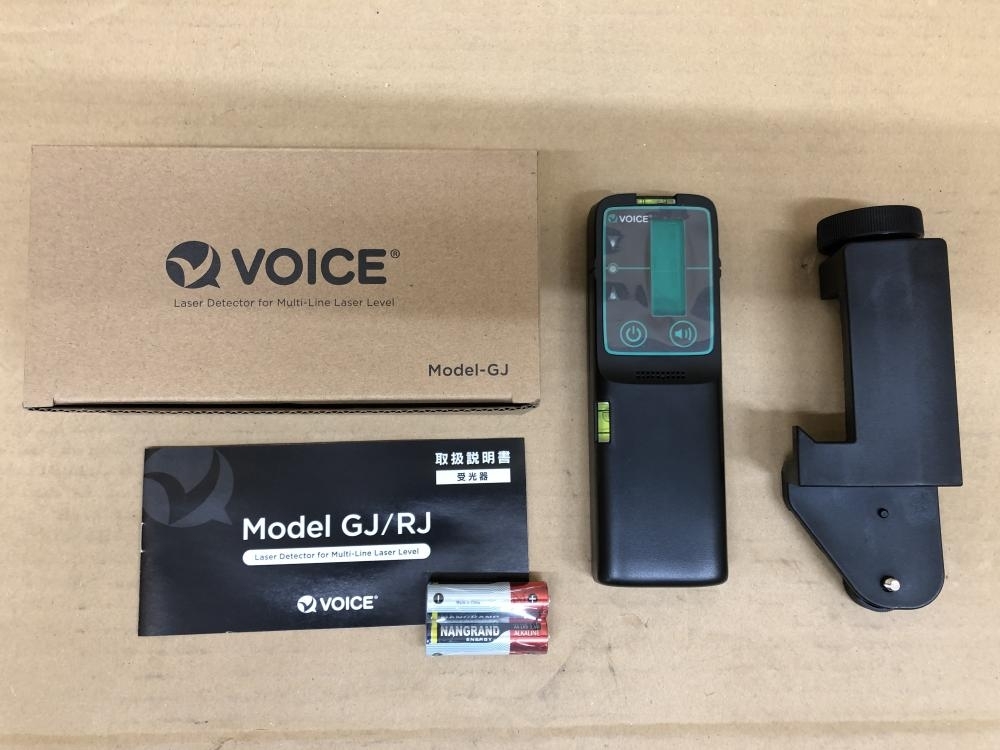 016■未使用品■VOICE ボイス レーザー墨出し器 G8 受光器三脚付_画像9