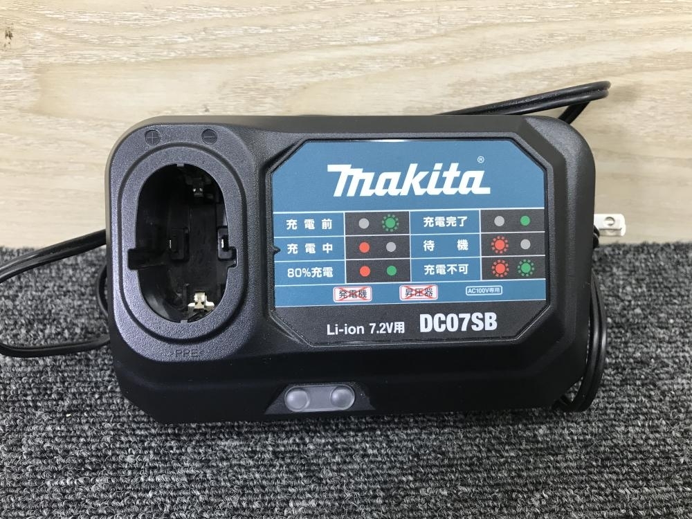 011◎おすすめ商品◎makita マキタ 7.2V用充電器バッテリーセット DC07SB+BL0715の画像3