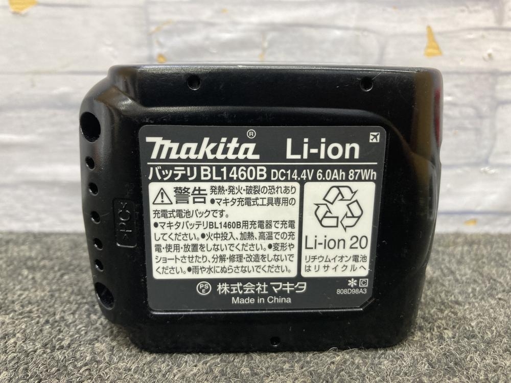 013♪おすすめ商品♪マキタ makita 14.4V6.0Ah純正リチウムイオンバッテ BL1460B 充電回数2回 急速充電対応_画像6