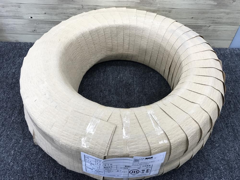 013 品 佐川着払い 住電HSTケーブル VVRケーブル 3C×14 重量約 013 品 佐川着払い 住電HSTケーブル VVRケーブル 3C×14 重量約
