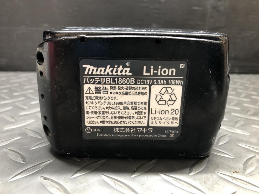 014〇おすすめ商品〇マキタ makita バッテリー BL1860B 18V 6.0Ah 充電回数9回 過放電0% 過負荷0%_画像7