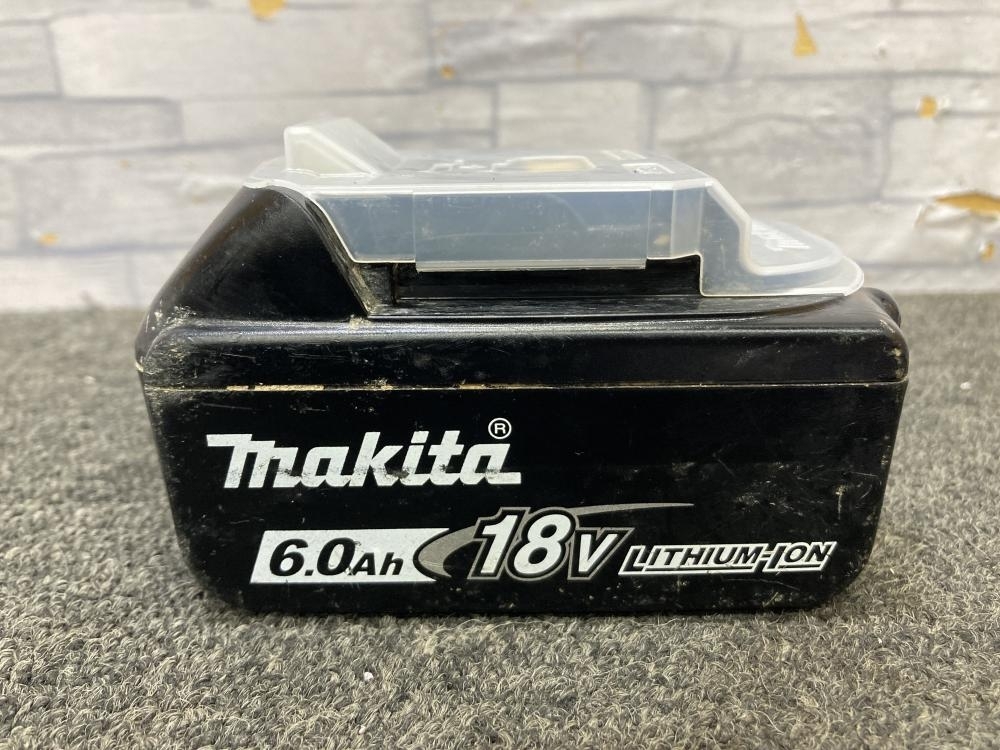 013♪おすすめ商品♪マキタ makita 18V6.0Ah純正バッテリー BL1860B 充電回数15回_画像2