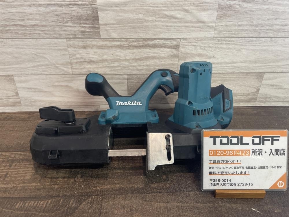 009▼おすすめ商品▼マキタ makita 充電式ポータブルバンドソー PB181D 本体のみ 動作OK_画像1