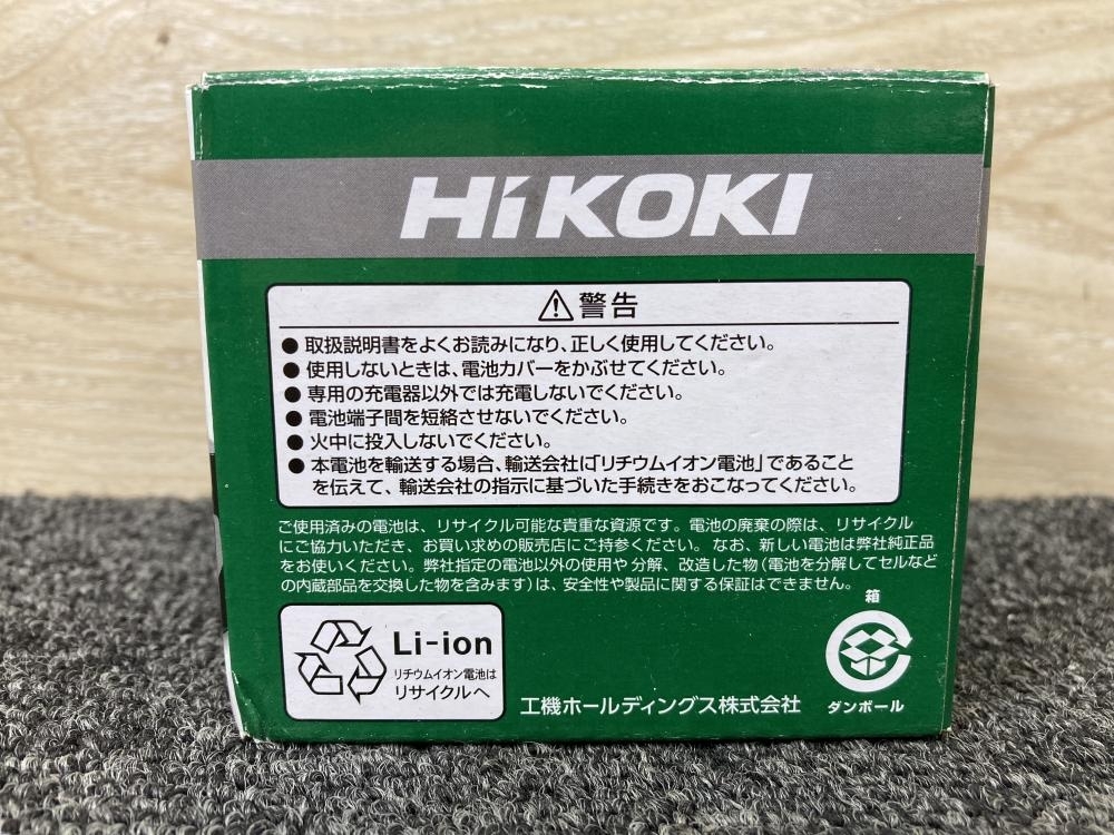011◎未使用品・即決価格◎ハイコーキ HiKOKI 14.4V6.0Ah純正バッテリー BSL1460_画像8