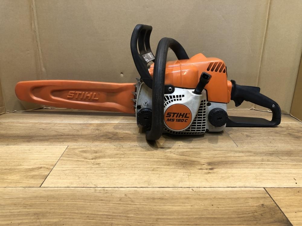 001♪おすすめ商品・川越店引取限定商品♪スチール STIHL エンジンチェーンソー MS180C_画像3