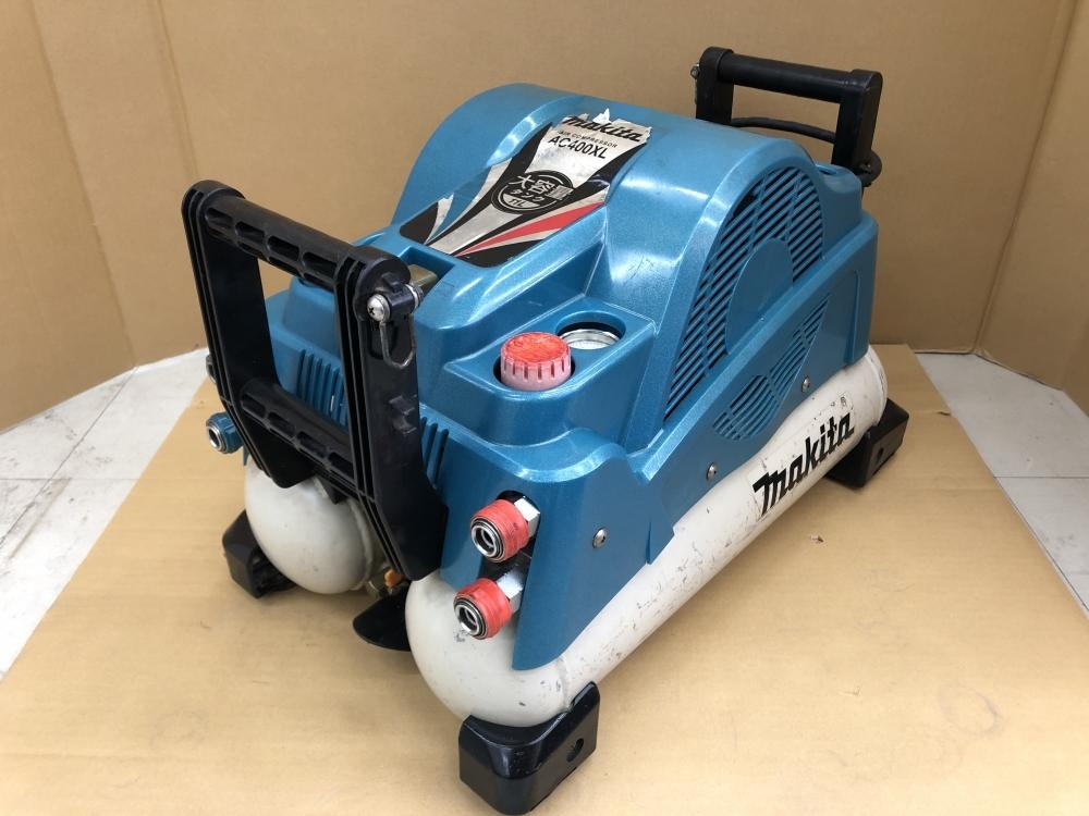 010■おすすめ商品■マキタ makita 高圧常圧エアコンプレッサ AC400XL ※エア満タンまで約5分_画像1