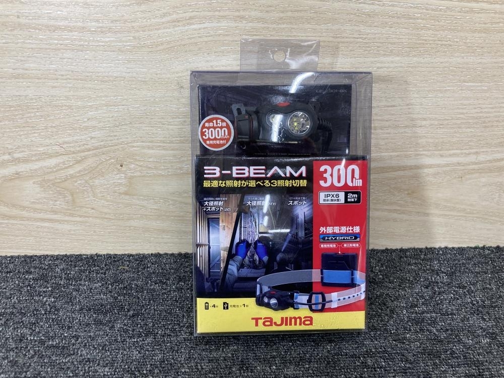 011◎未使用品・即決価格◎Tajima/タジマ LEDヘッドライト LE-E301-BK_画像2