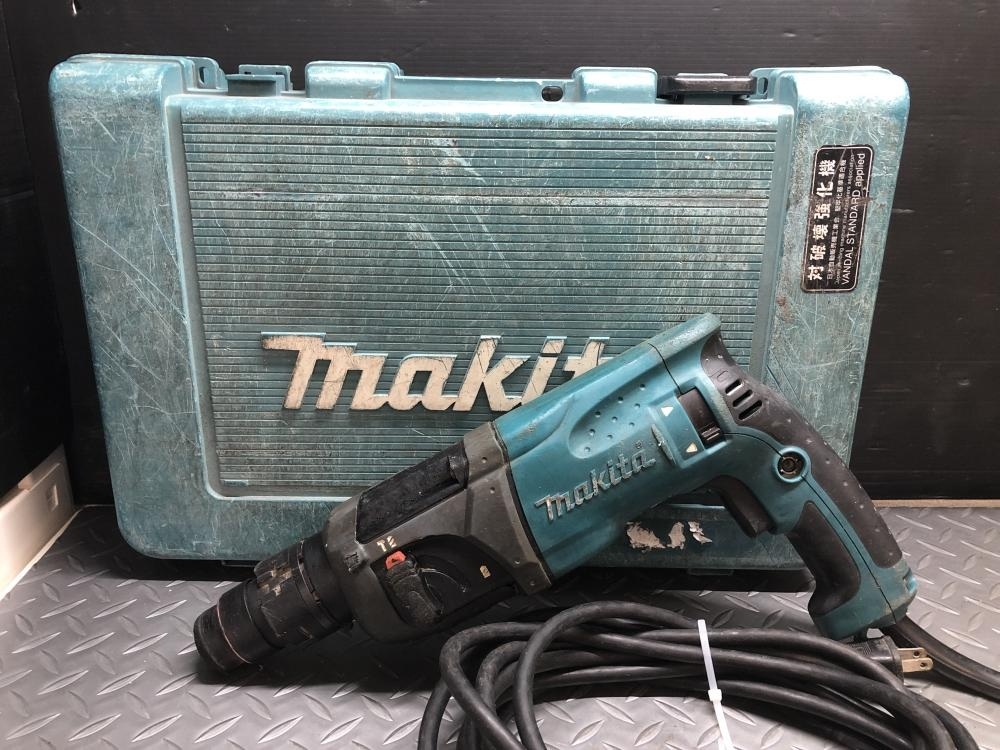 014〇おすすめ商品〇マキタ makita 24mmハンマドリル HR2460 動作音大　※ケース留め具欠品_画像2