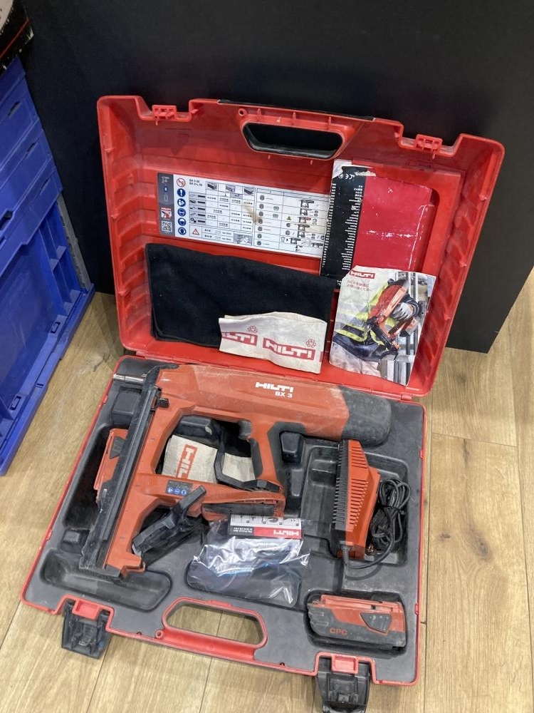 008●おすすめ商品●HILTI バッテリー式鋲打機 BX3-L_画像1