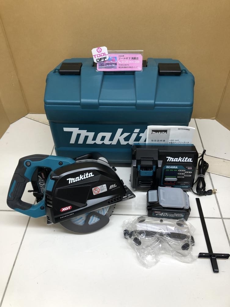 016■未使用品■マキタ　makita 185mm充電式チップソーカッタ CS001GRMX　40Vmax