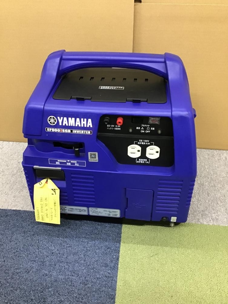 016■美品商品・即決価格■ YAMAHA ヤマハ ガス式インバータ発電機 カセットガス EF900iSGB