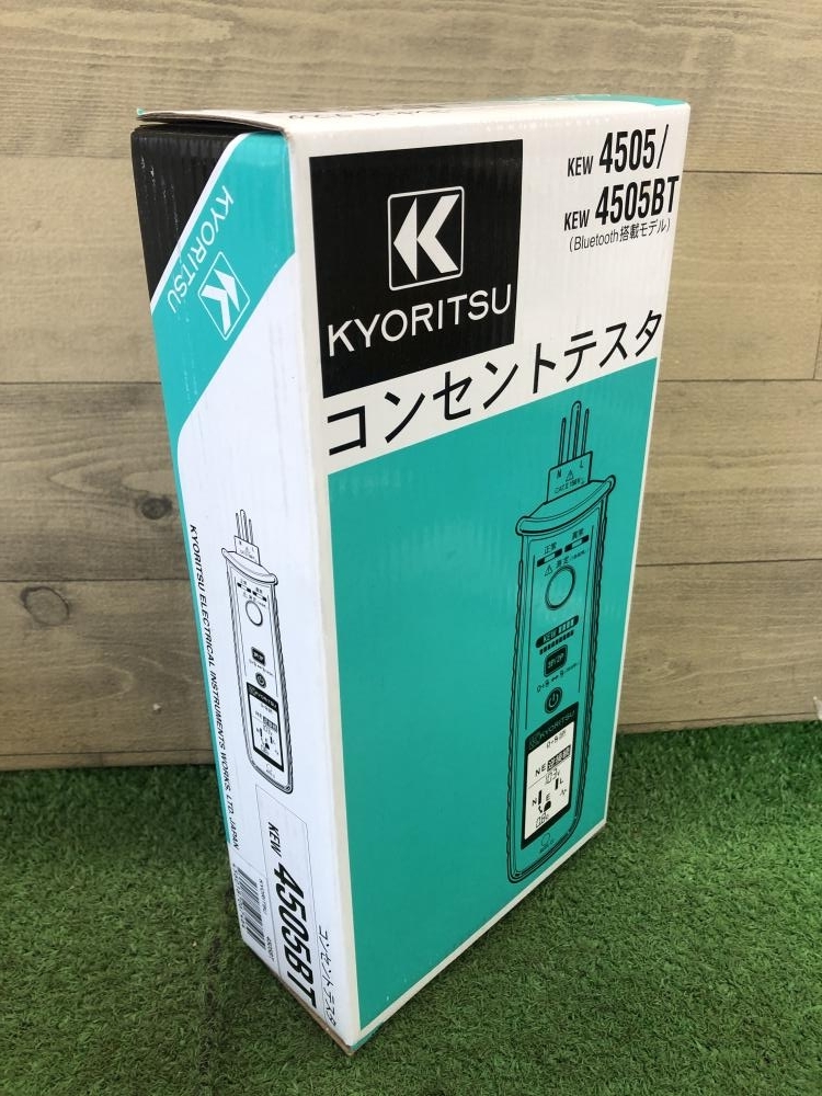 016■未使用品■共立 KYORITSU コンセントテスタ 4505BT Bluetooth搭載 長期保管品の画像9