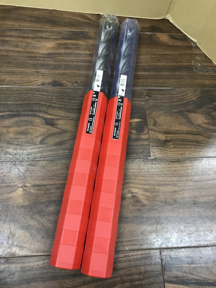 006□未使用品・即決価格□HILTI　ヒルティ ドリルビット　SDSマックス TE-YX　35/57　2本セット_画像1