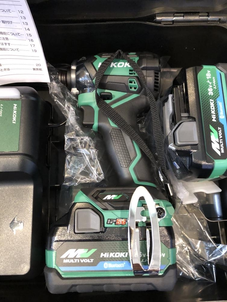 001! unused goods! high ko-kiHiKOKI cordless impact driver WH36DC(2XPSZ)