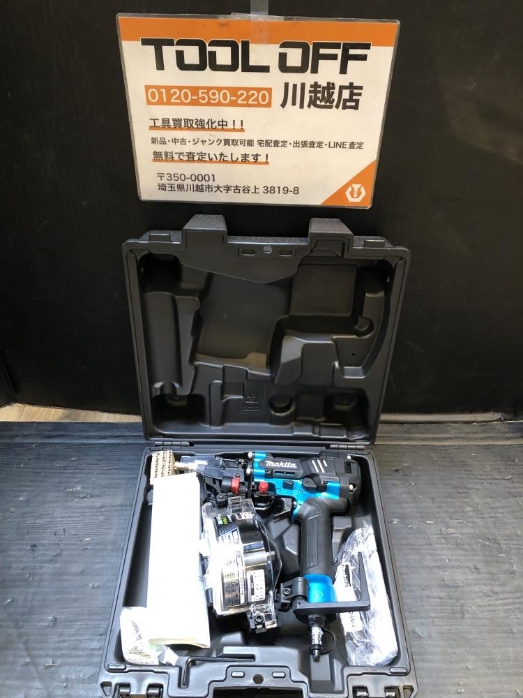 001♪未使用品♪マキタ makita 50mm高圧エア釘打 AN534HM