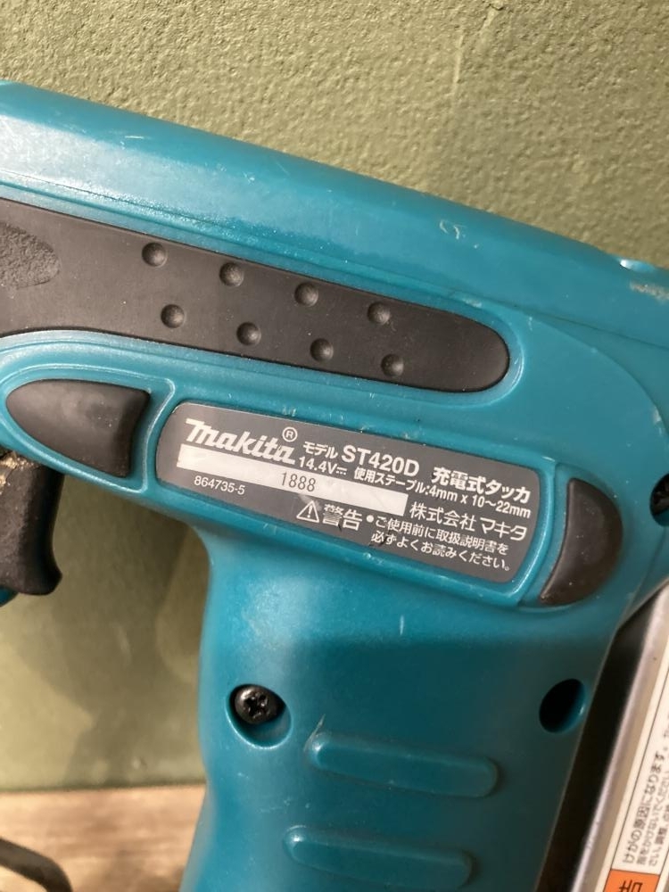 020♪おすすめ商品♪マキタ makita 充電式タッカ ST420D_画像3