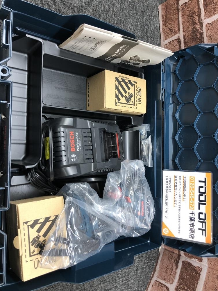 017◇おすすめ商品◇BOSCH 18Vコードレスインパクトドライバ GDR18V-200C6 ※箱汚れ有、中身未使用品