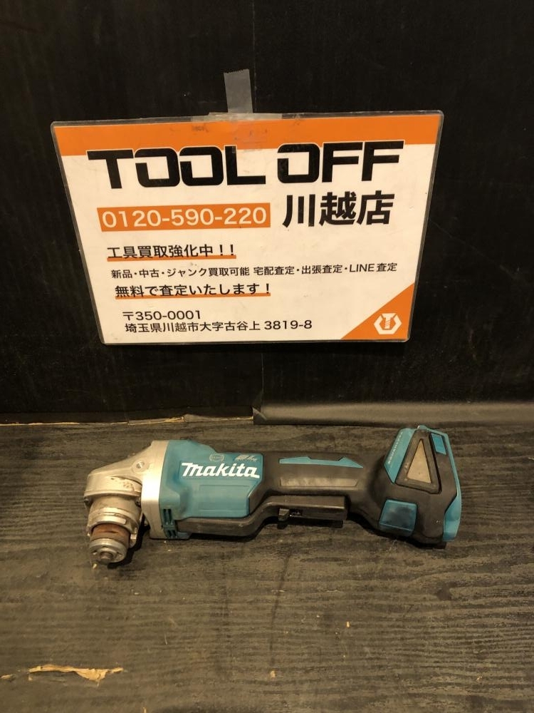 001♪ジャンク品♪マキタ makita 100mm充電式ディスクグラインダ GA408D ※不動品 部品取り