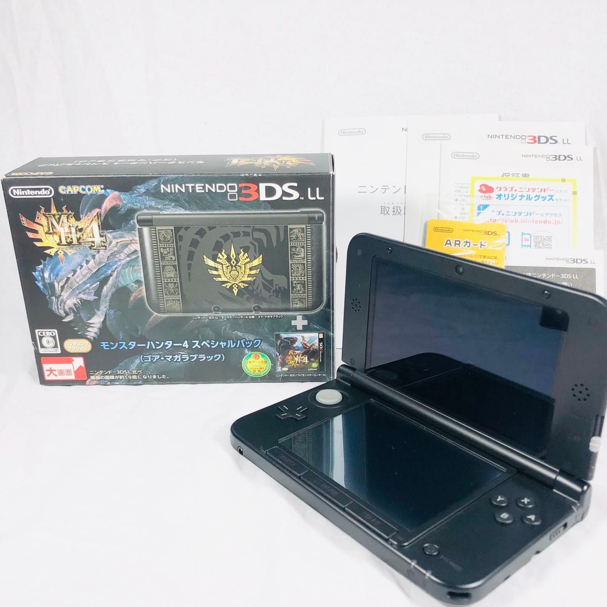 完動品】Nintendo 3DSLL ゴア・マガラブラック 動作確認済み｜Yahoo