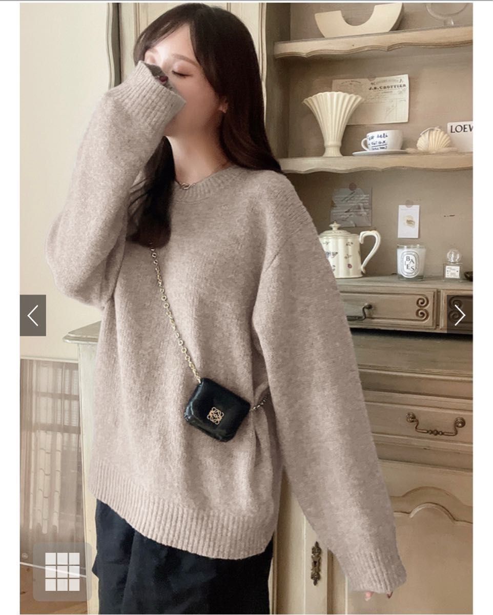 でおすすめアイテム。 モヘヤタッチビッグニットトップス[k9259d] ニット grl グレイル トップス