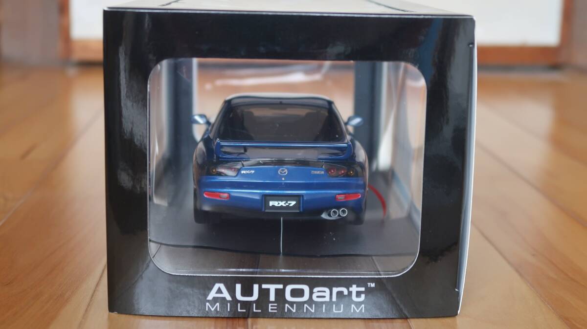 超激レア色 ブルー Autoart オートアート 1/18 マツダ RX-7 SPIRIT R TYPE A FD3S の画像4