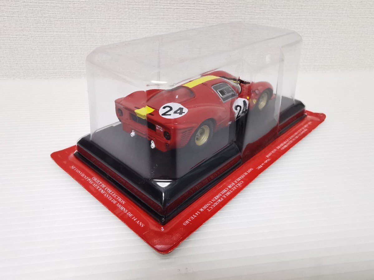 送料300〜★未開封★ アシェット 公式フェラーリF1コレクション Ferrari 330 P4 24h Le Mans 1967 1/43スケール ミニカー FERRARI ル・マン_画像4