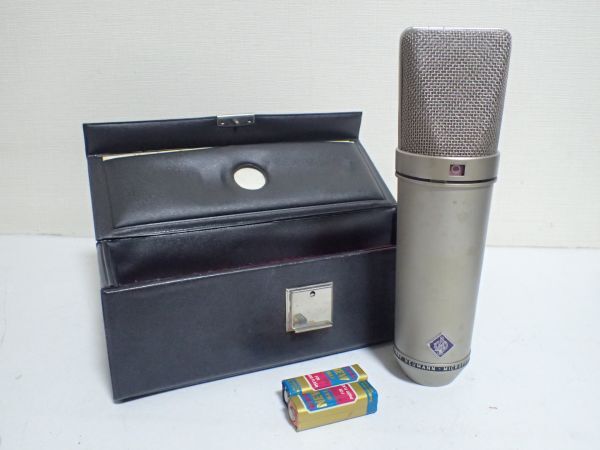 豊G386/8J自☆ジャンク扱い NEUMANN U87 ノイマン コンデンサーマイクロフォン☆_画像1