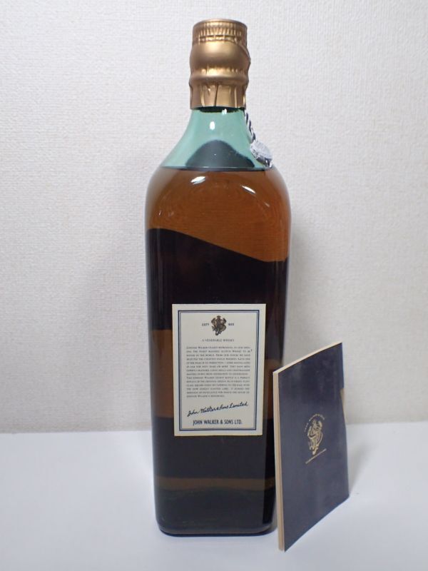 豊G275/8J自☆古酒未開栓 JOHNNIE WALKER OLDEST ジョニーウォーカー ブルーラベル オールデスト 750ml☆_画像4