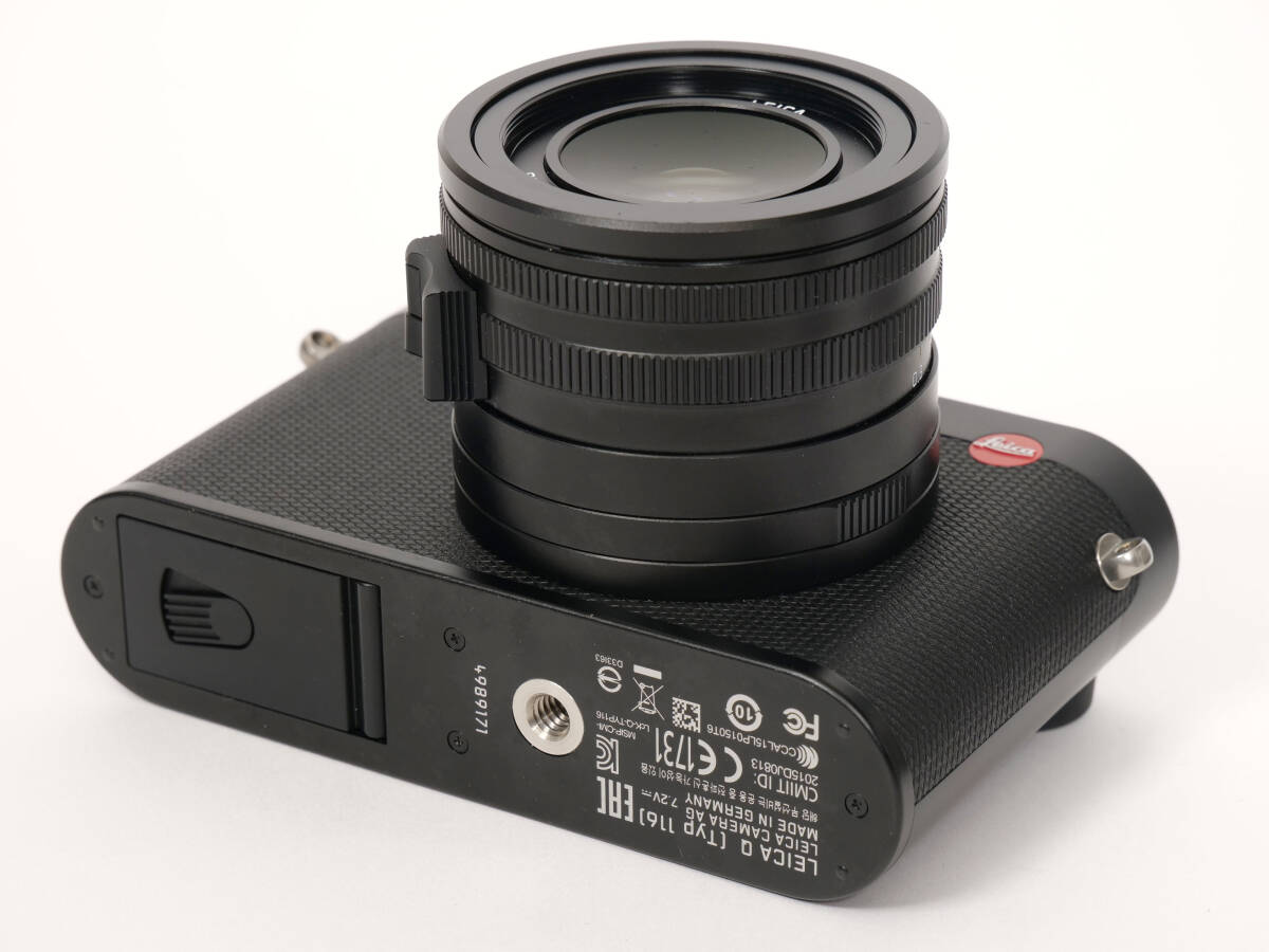 [美品+] LEICA Q(Typ.116) ライカ Q タイプ116 フルサイズセンサー&ズミルックス f1.7/28mm ASPH.コンパクトデジカメ+電池+ケース中古_画像5