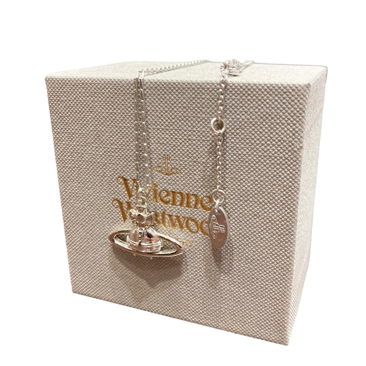 Vivienne Westwood ヴィヴィアンウエストウッド ミニオーブ ネックレス SV シルバーカラー ネックレス_画像1