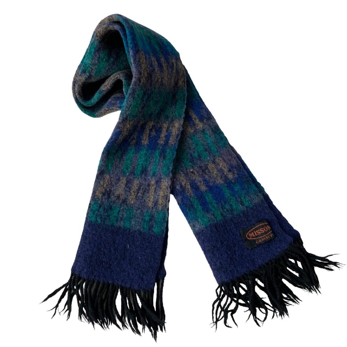 1円 Missoni ミッソーニ マフラー ストール ウール_画像7