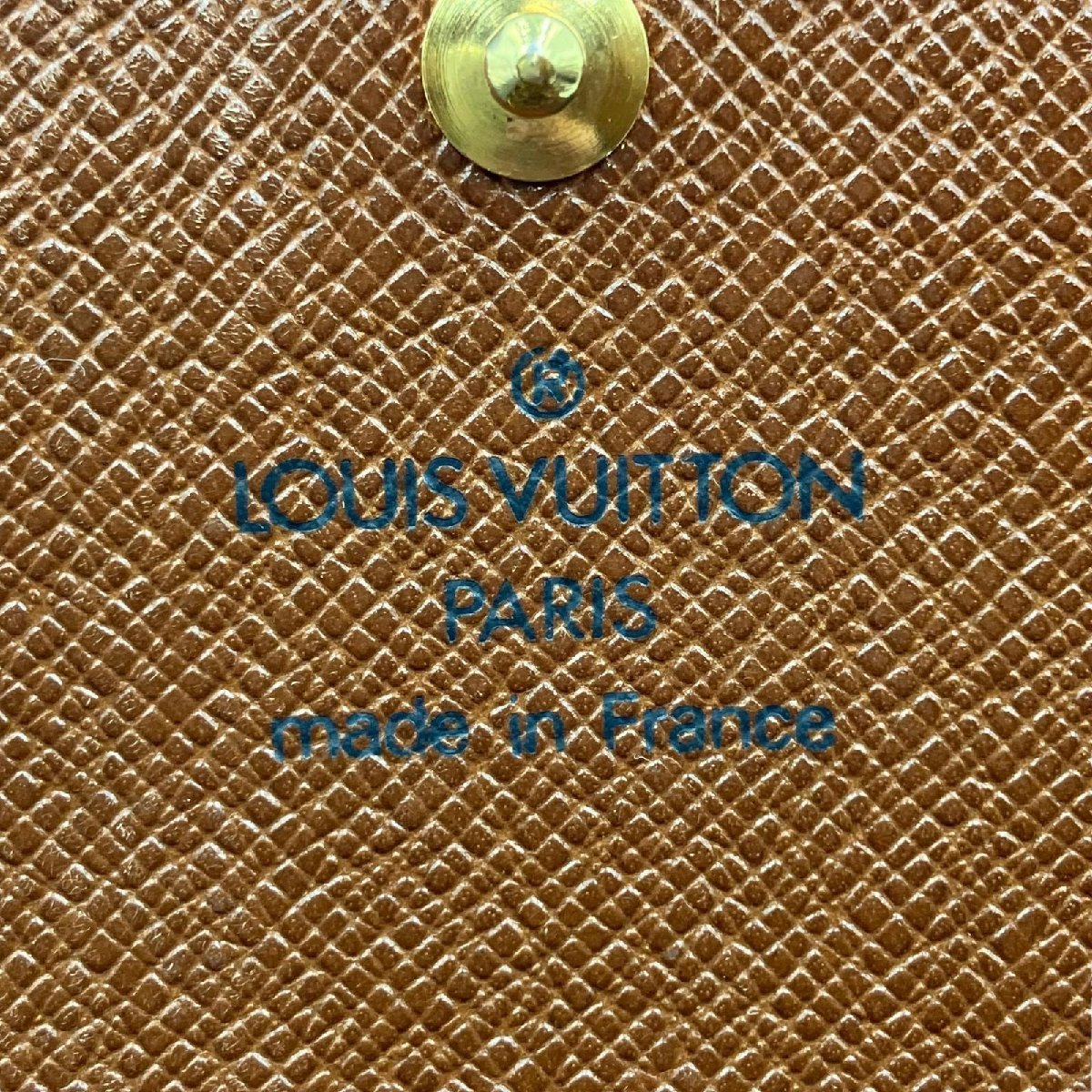 LOUIS VUITTON ルイヴィトン モノグラム ポルトモネビエトレゾール ２つ折り財布 M61730_画像10