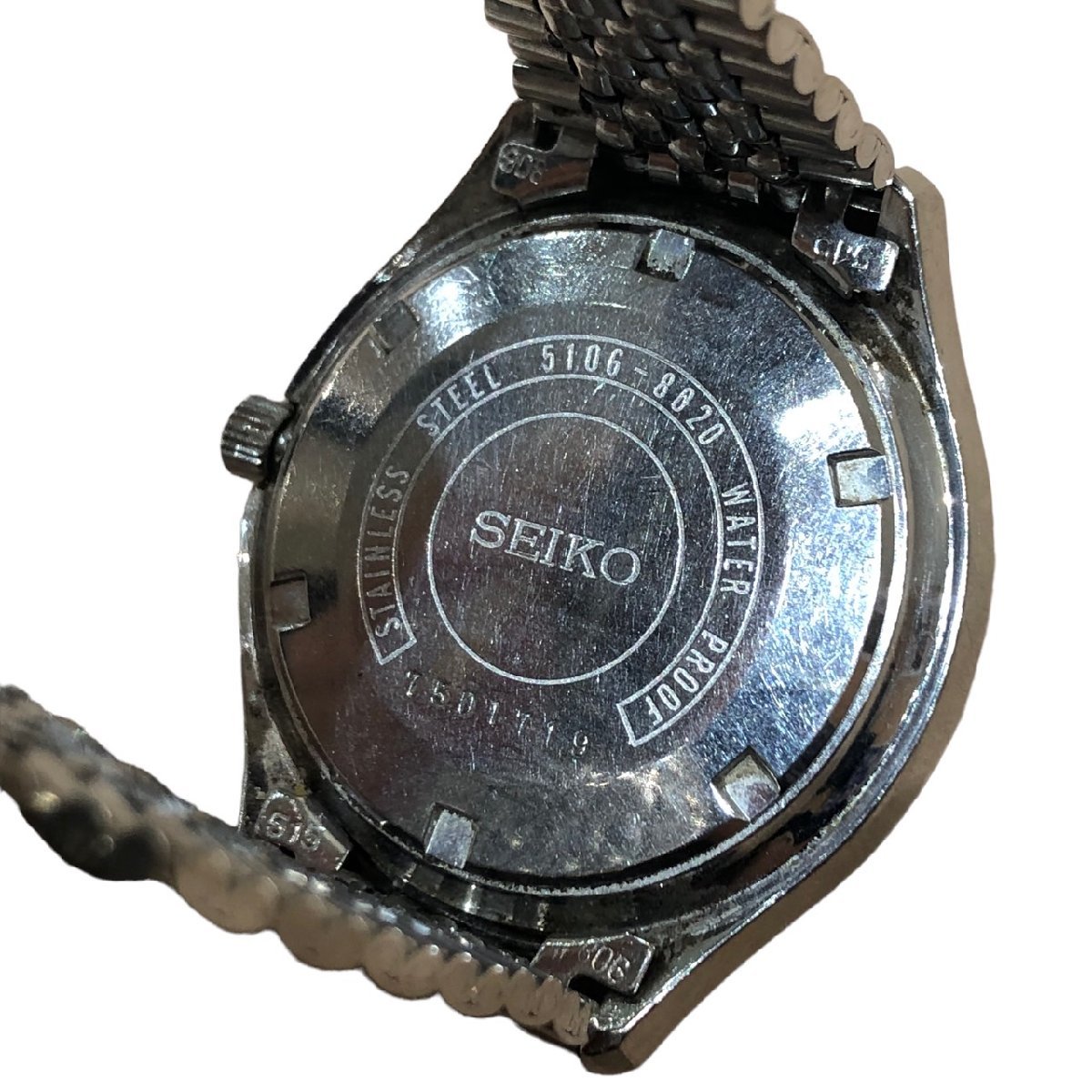 SEIKO セイコー セイコーマチックP デイデイト 自動巻き 5106-8020 メンズ 腕時計 稼働品_画像5