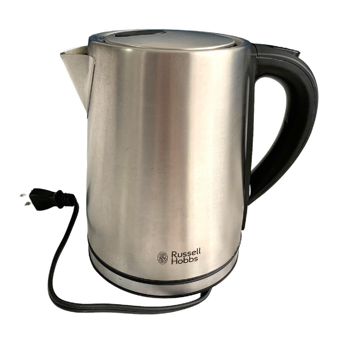 未使用 Russell hobbs ラッセルホブス ベーシックケトル シルバーカラー 7013JP_画像1