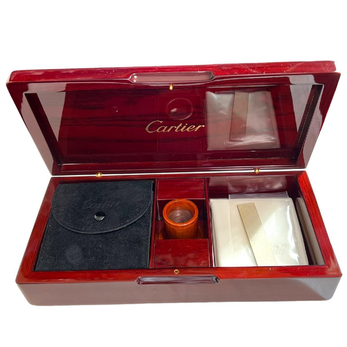 Cartier Cartier часы box кейс для часов jue Reebok s из дерева дерево коробка tray место хранения мелкие вещи 