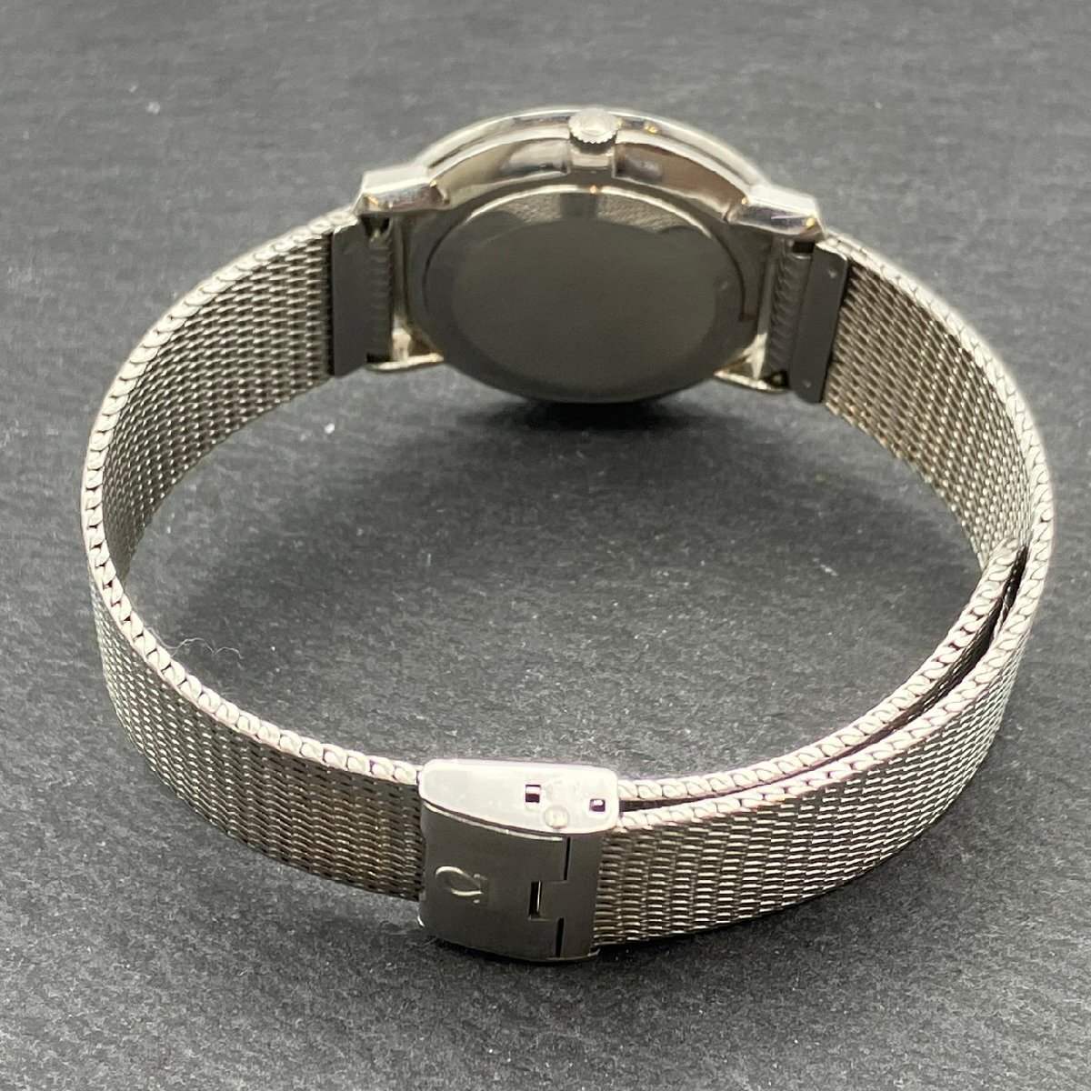OMEGA オメガ デヴィル 2針 メンズ腕時計 シルバー文字盤 SS 手巻き稼働品の画像7