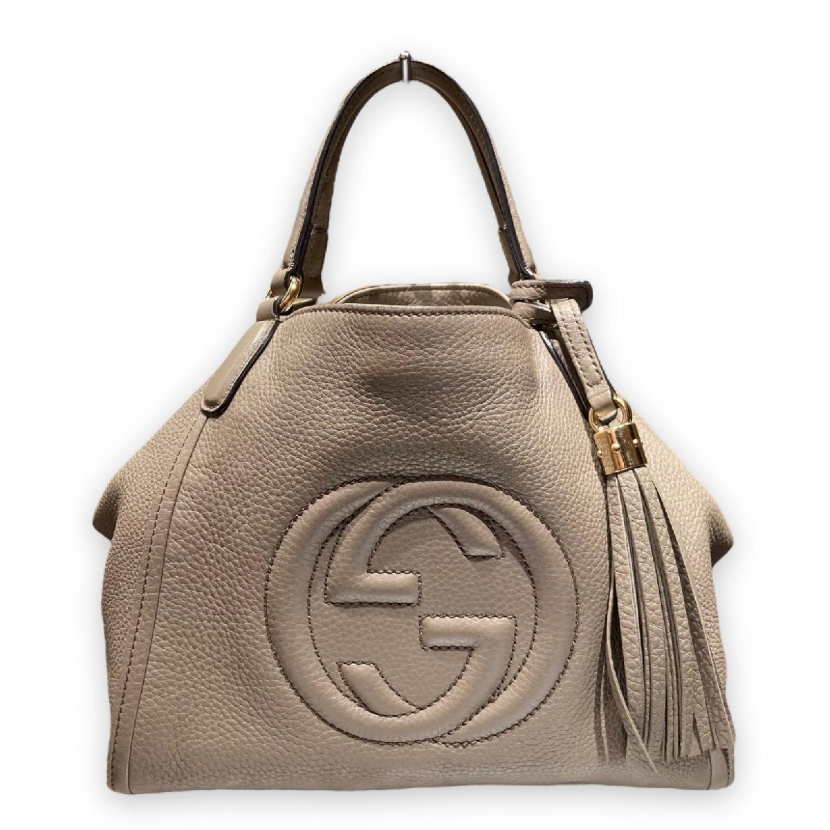 GUCCI グッチ GG インターロッキング G ソーホー 2WAY ハンドバッグ 336751の画像1