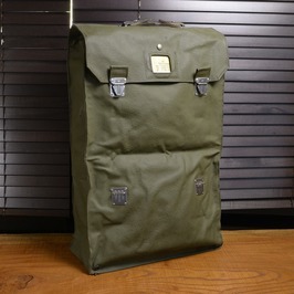 スイス軍放出品 ガーメントバッグ 折りたたみ式 スーツ用 軍払下げ品 カバン 鞄 ヴィンテージ 軍服用 ミリタリー ARMYの画像6