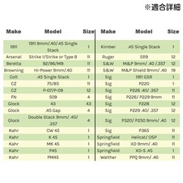 COMP TAC マグポーチ eV2 サイズ4 GLOCK 9mm/.40/.45GAP 他 コンプタック グロック用_画像7