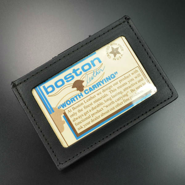 ボストンレザー IDカードホルダー 5983-1 ベルトクリップ 四角 | BOSTON IDホルダー 名札入れ 社員証_画像1