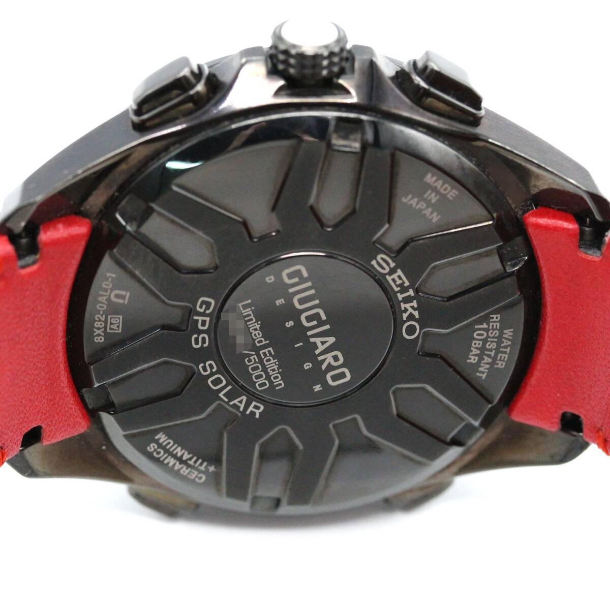 セイコー アストロン SBXB037  ジウジアーロ・デザイン 5000限定モデル 腕時計 メンズ ソーラー A04244の画像10