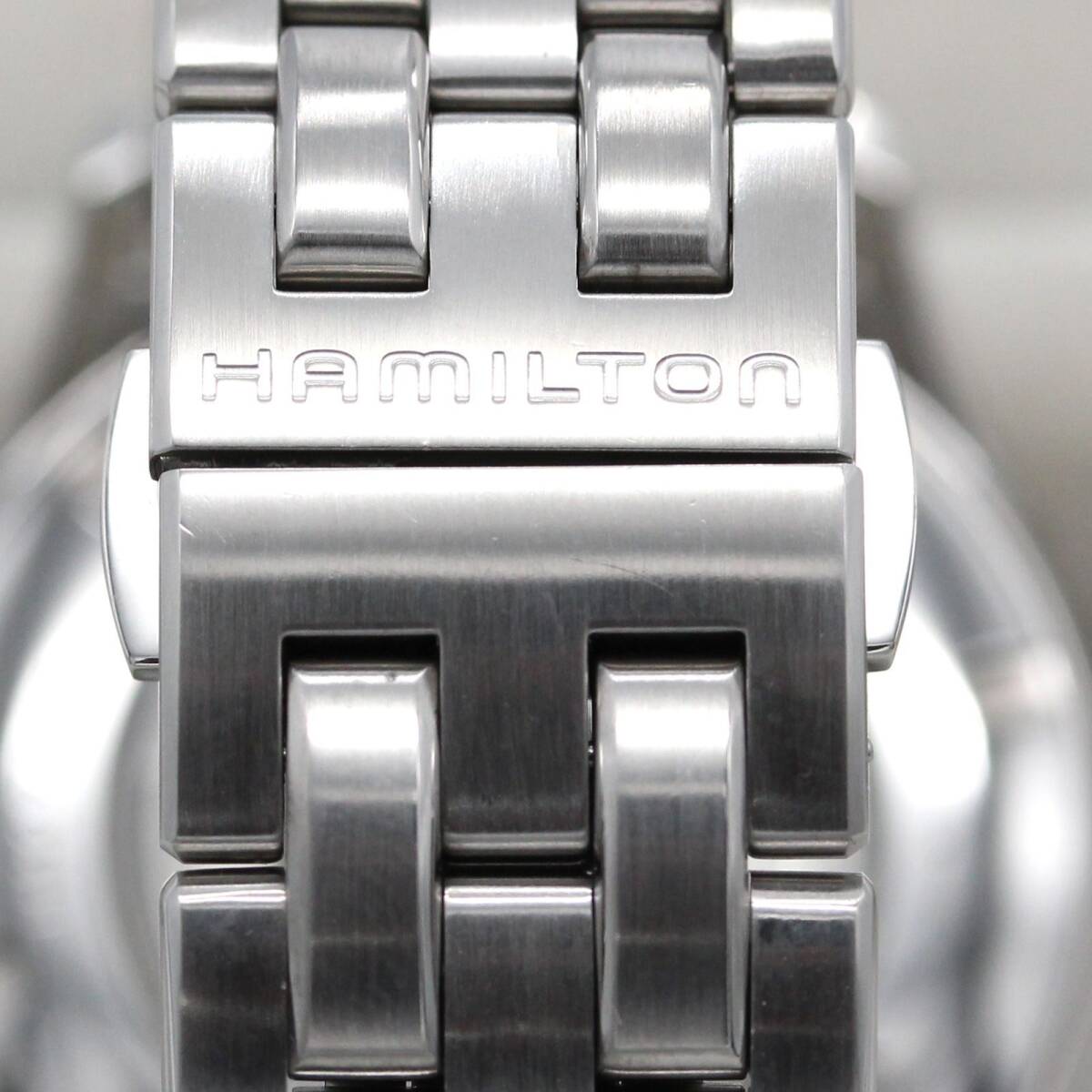 【新品仕上げ済み】ハミルトン　ジャズマスター　オープンハート　H32705121　腕時計　自動巻き　メンズ　箱・保　A04290_画像8