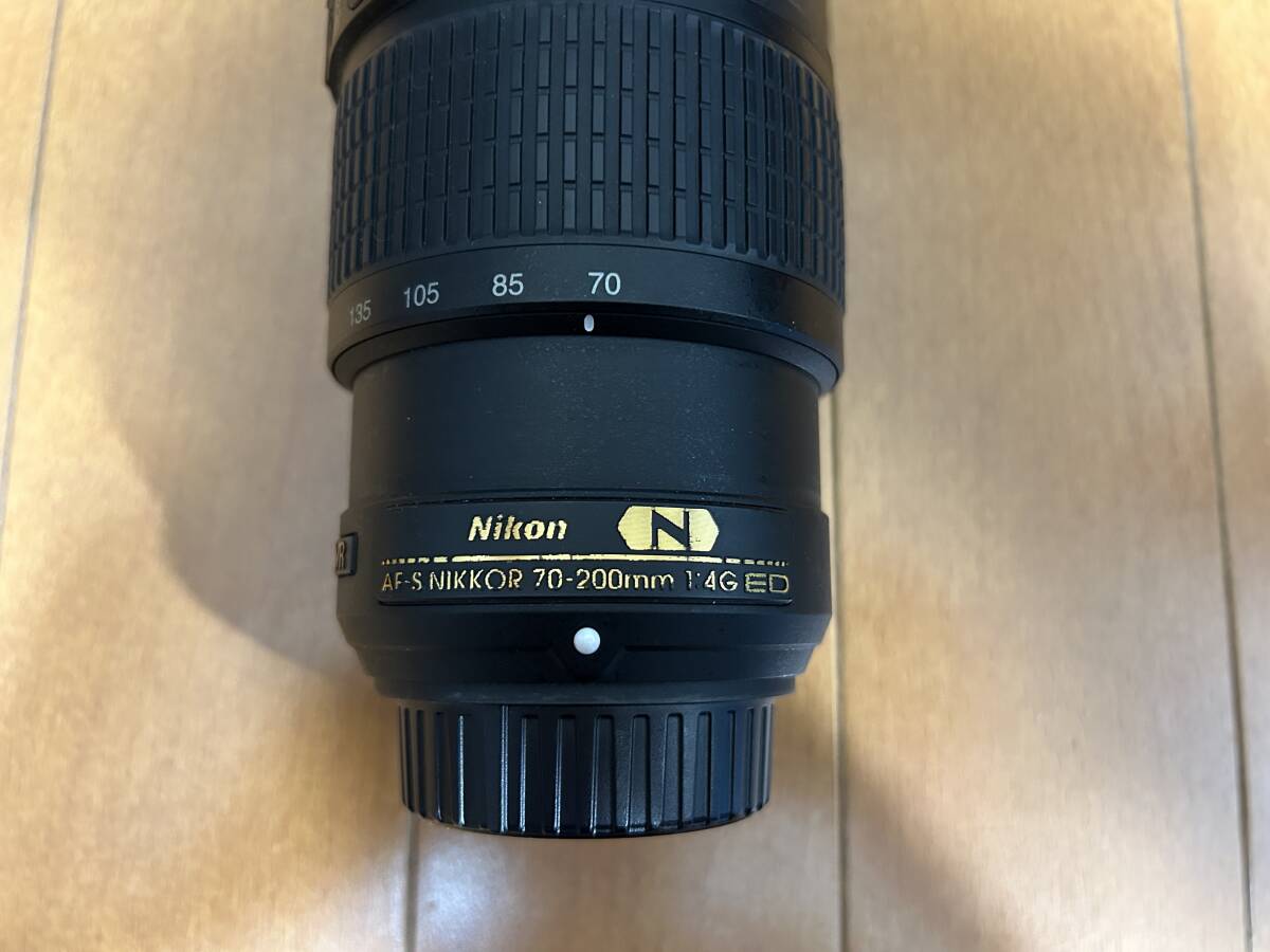 Nikon ニコン 望遠ズームレンズ AF-S NIKKOR 70-200mm f/4G ED VR 完動品 三脚座の画像3