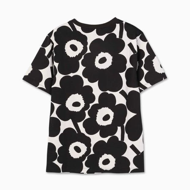 マリメッコキオスキ Marimekko Kioski Unikko ウニッコ 半袖Tシャツ マリメッコ キオスキ MarimekkoKioski Mサイズ ブラック カットソー