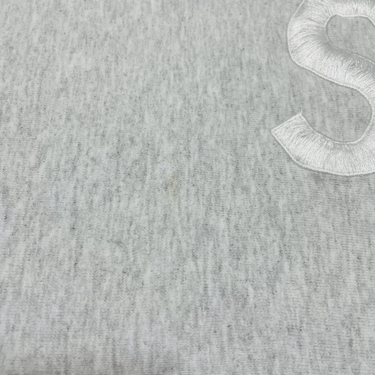 Supreme S Logo Hooded Sweatshirt Ash Grey S 15aw 2015年 アッシュグレー エスロゴ Sロゴ フーデッド スウェットシャツ 刺繍ロゴ_画像8