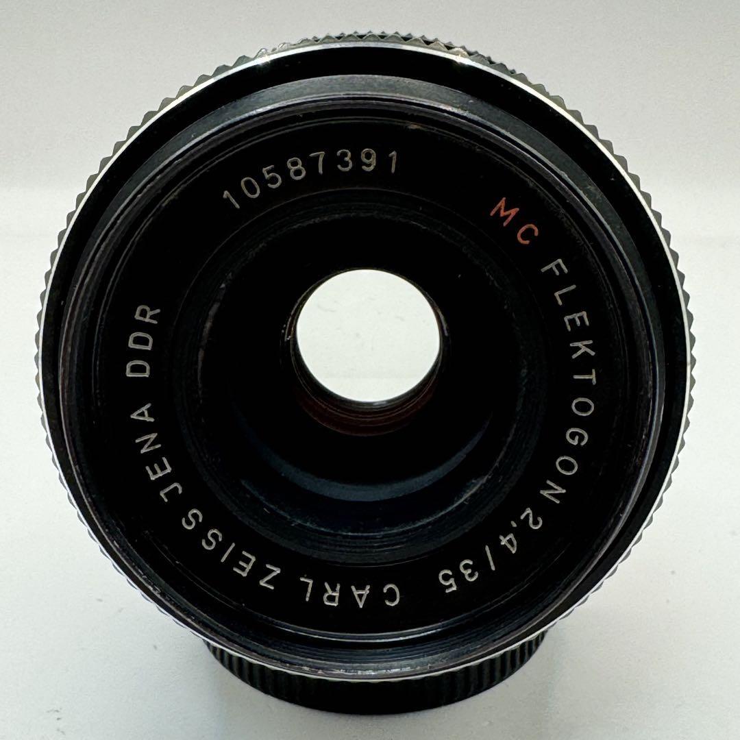 ★実用品★ Carl Zeiss Jena DDR Flektogon 35mm F2.4カールツァイス イエナ フレクトゴン 前期型-Ⅰ_画像2