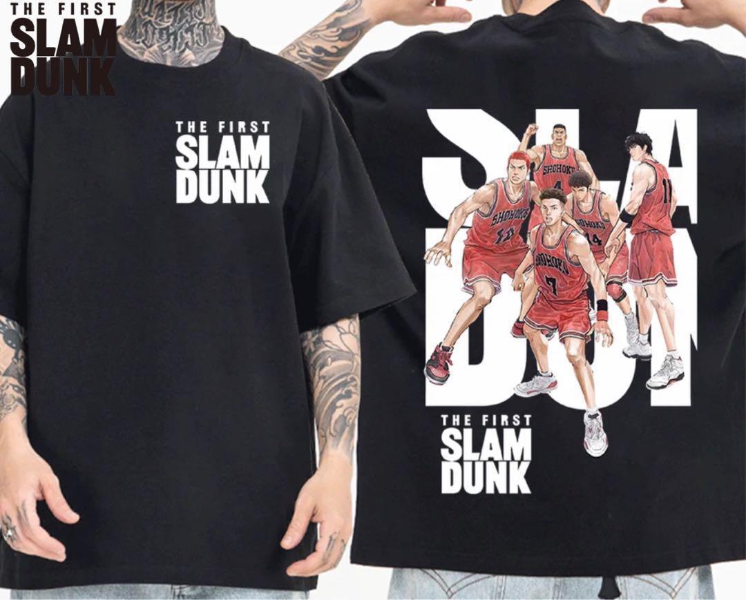 【メンズXL】スラムダンク Tシャツ SLAM DUNK THE FIRST ビッグロゴの画像7