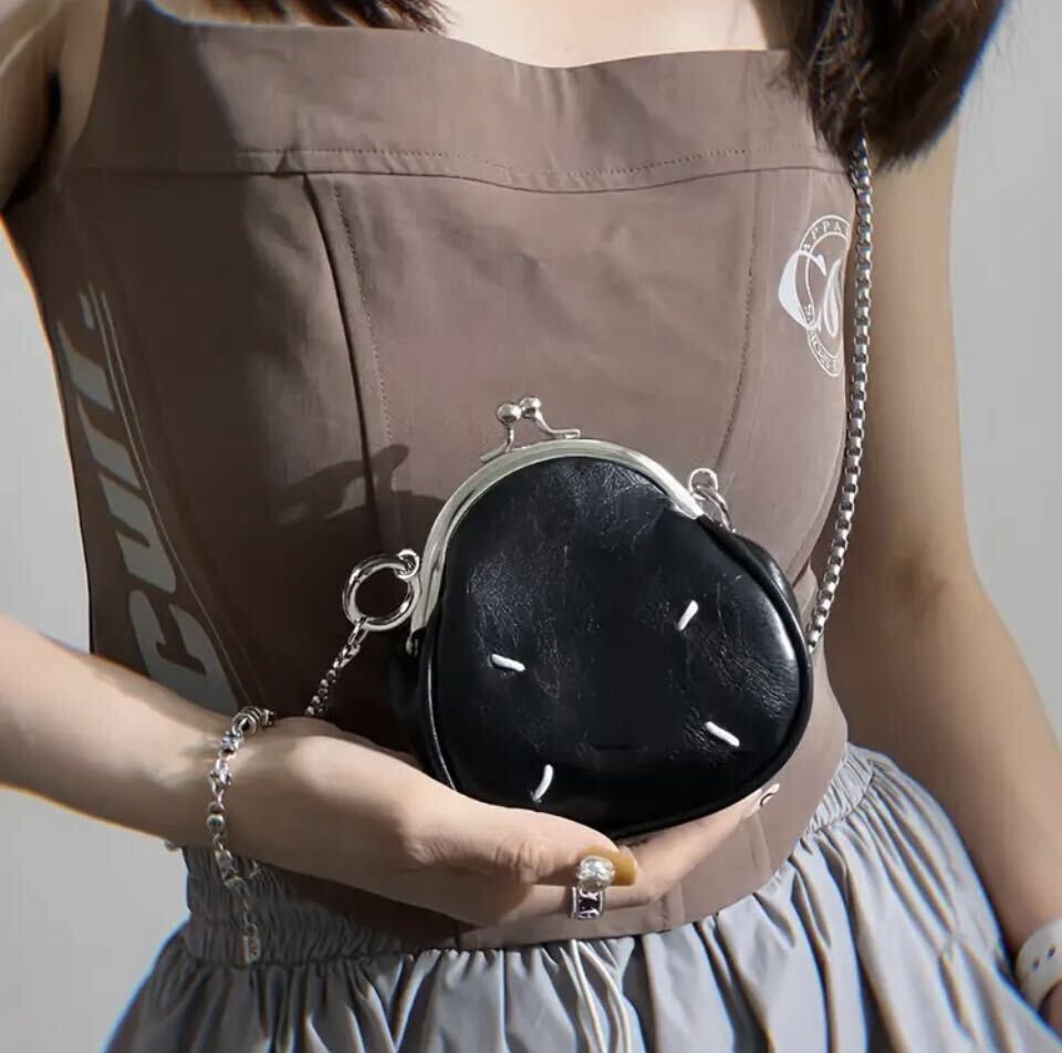 shein shoulder pouch Mini shoulder bag cigarettes case Margiela manner change purse . fake leather bulrush . shoulder bag 