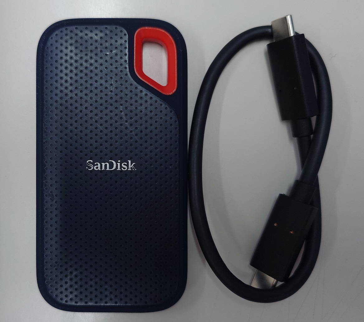  unused goods including carriage SanDisk SDSSDE60-250G portable SSD 250GB operation verification settled USB3.1 Gen2